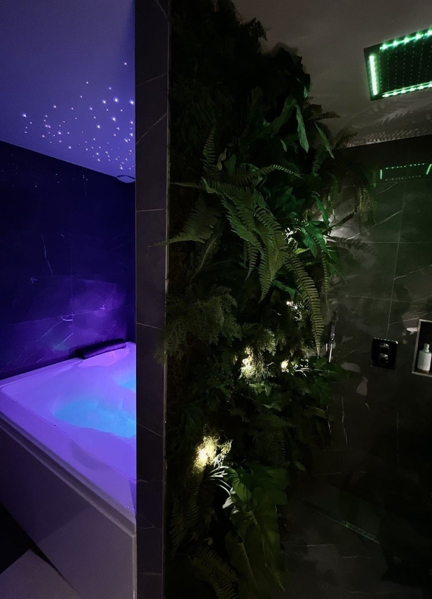 Les Cinq Eléments // Love room La Terre - Love’nSpa - weekend en amoureux, love rooms avec spa ou jacuzzi privatif8 de Les Cinq Eléments // Love room La Terre