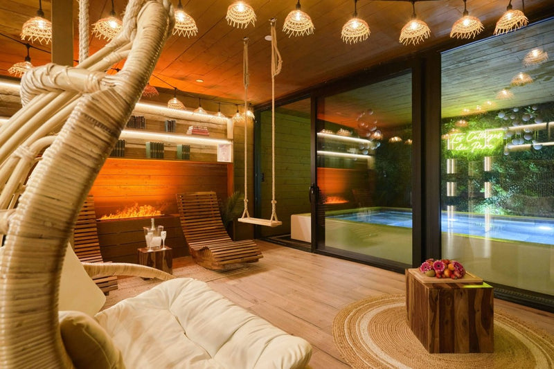 les Cottages du Parc - Le Cottage Scandinave - Love’nSpa - weekend en amoureux, love rooms avec spa ou jacuzzi privatif3 de les Cottages du Parc - Le Cottage Scandinave