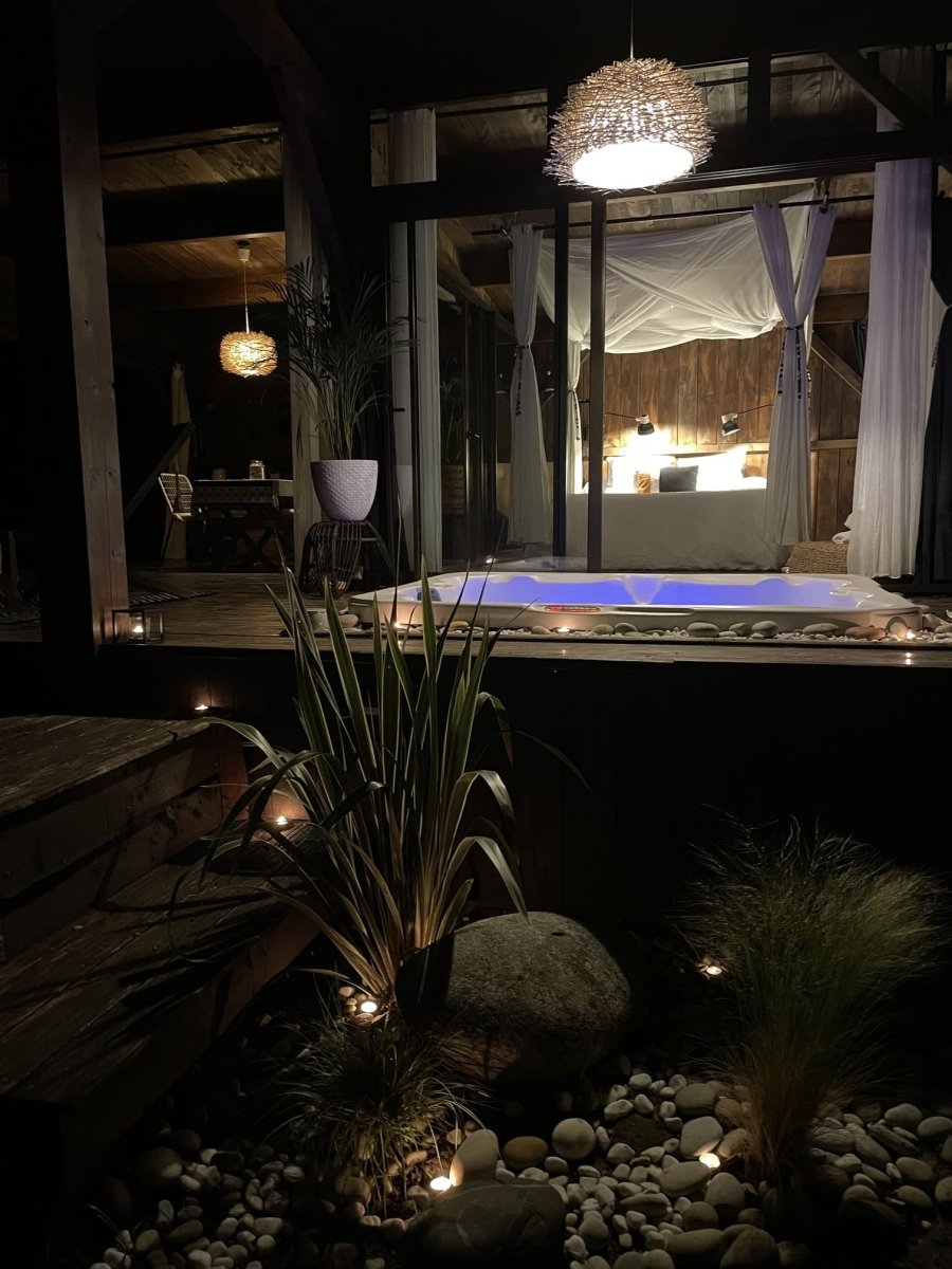 Les Landines - Le Lodge et son spa - Love’nSpa - weekend en amoureux, love rooms avec spa ou jacuzzi privatif13 de Les Landines - Le Lodge et son spa