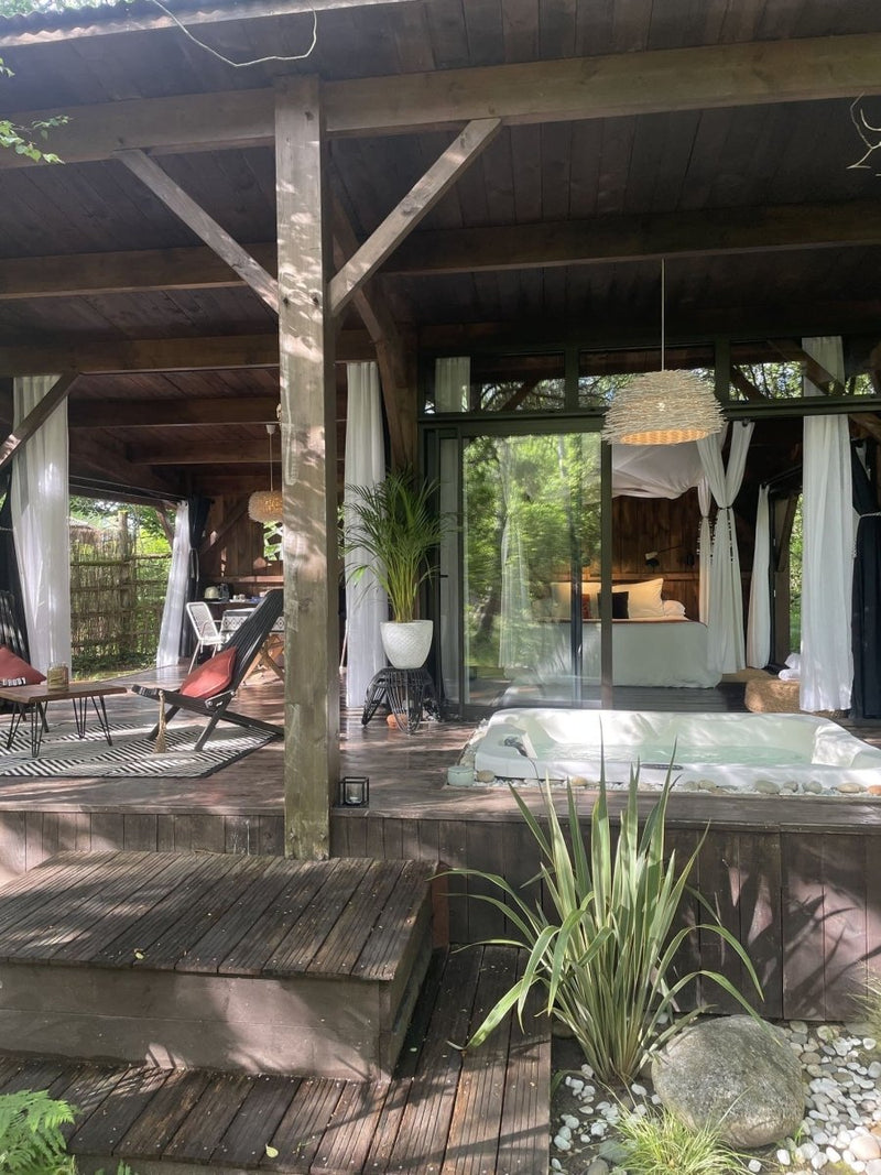 Les Landines - Le Lodge et son spa - Love’nSpa - weekend en amoureux, love rooms avec spa ou jacuzzi privatif4 de Les Landines - Le Lodge et son spa