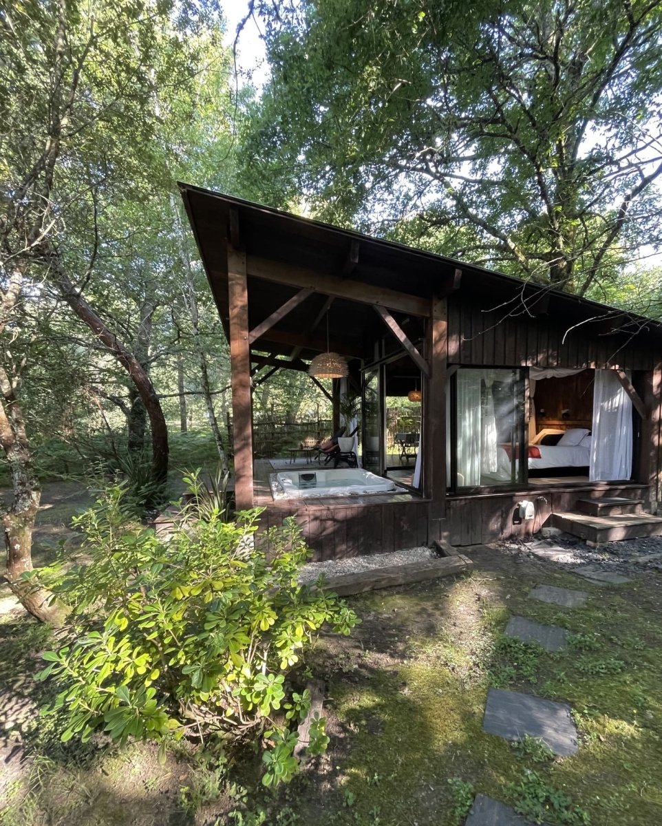 Les Landines - Le Lodge et son spa - Love’nSpa - weekend en amoureux, love rooms avec spa ou jacuzzi privatif16 de Les Landines - Le Lodge et son spa