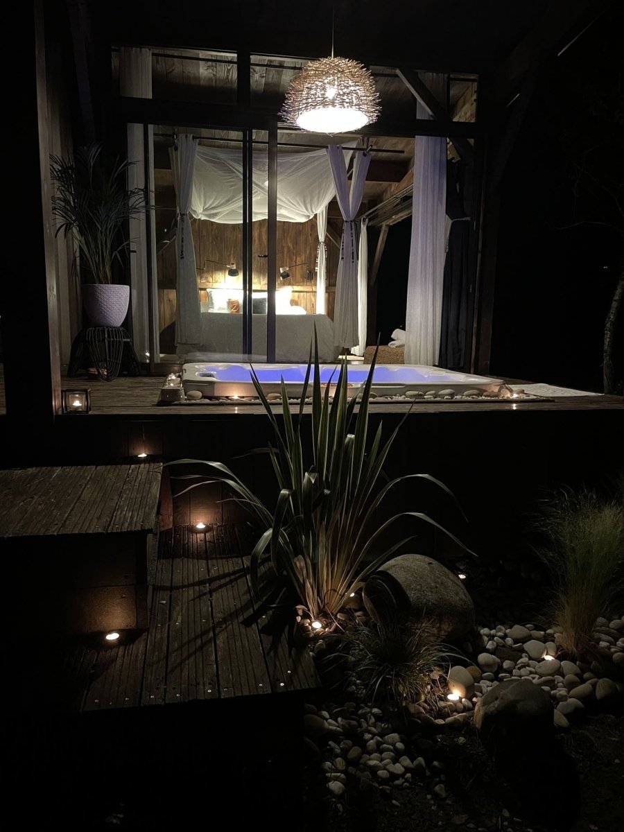 Les Landines - Le Lodge et son spa - Love’nSpa - weekend en amoureux, love rooms avec spa ou jacuzzi privatif8 de Les Landines - Le Lodge et son spa
