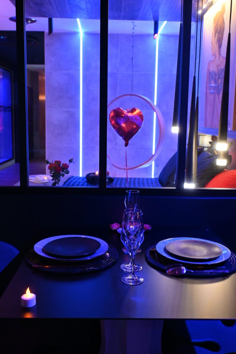 Les Secrets Rooms Bonneval - Love’nSpa - weekend en amoureux, love rooms avec spa ou jacuzzi privatif10 de Les Secrets Rooms Bonneval