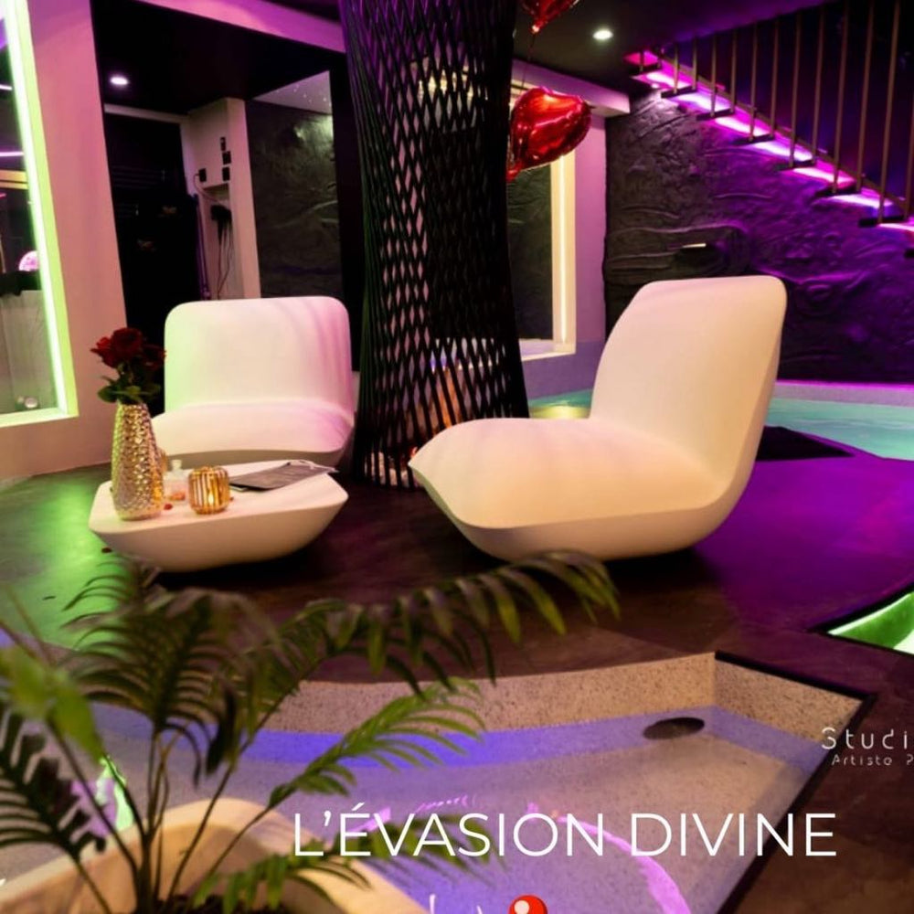 Les Secrets Rooms L'EVASION DIVINE - Love’nSpa - weekend en amoureux, love rooms avec spa ou jacuzzi privatif2 de Les Secrets Rooms L'EVASION DIVINE