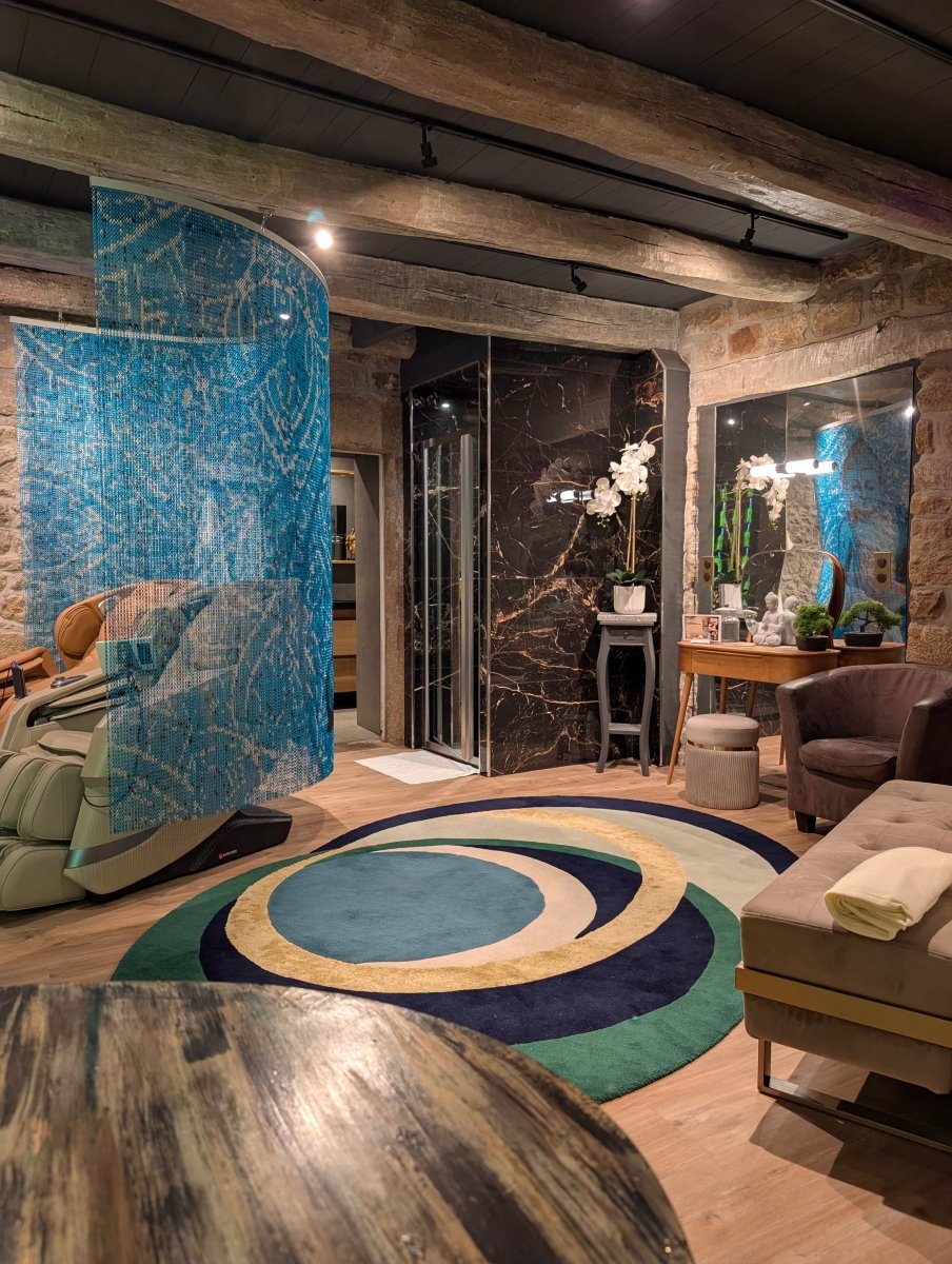 Les Suites du Bouddha Bleu - La Suite Samadhi - Love’nSpa - weekend en amoureux, love rooms avec spa ou jacuzzi privatif8 de Les Suites du Bouddha Bleu - La Suite Samadhi