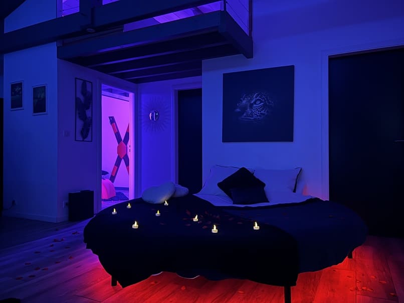 Les Villas aux Portes de l'Océan - Love’nSpa - weekend en amoureux, love rooms avec spa ou jacuzzi privatif6 de Les Villas aux Portes de l'Océan