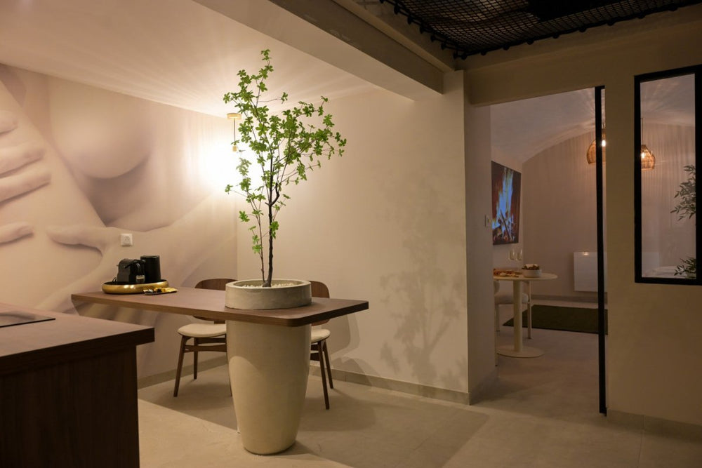 Les Voûtes - Suite Spa Balnéo & Hammam privatifs - Love’nSpa - weekend en amoureux, love rooms avec spa ou jacuzzi privatif16 de Les Voûtes - Suite Spa Balnéo & Hammam privatifs