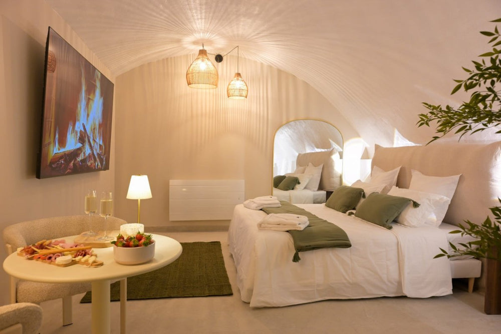 Les Voûtes - Suite Spa Balnéo & Hammam privatifs - Love’nSpa - weekend en amoureux, love rooms avec spa ou jacuzzi privatif2 de Les Voûtes - Suite Spa Balnéo & Hammam privatifs