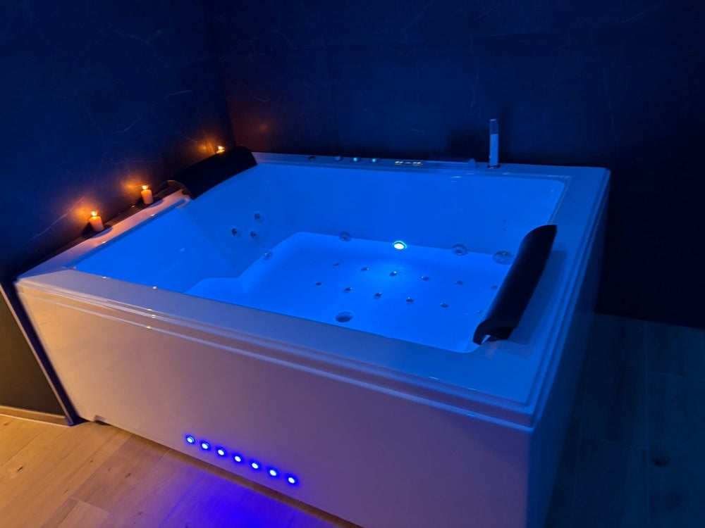 L'Evasion - Love’nSpa - weekend en amoureux, love rooms avec spa ou jacuzzi privatif2 de L’Evasion : Love Room avec balnéo privative et douche cascade