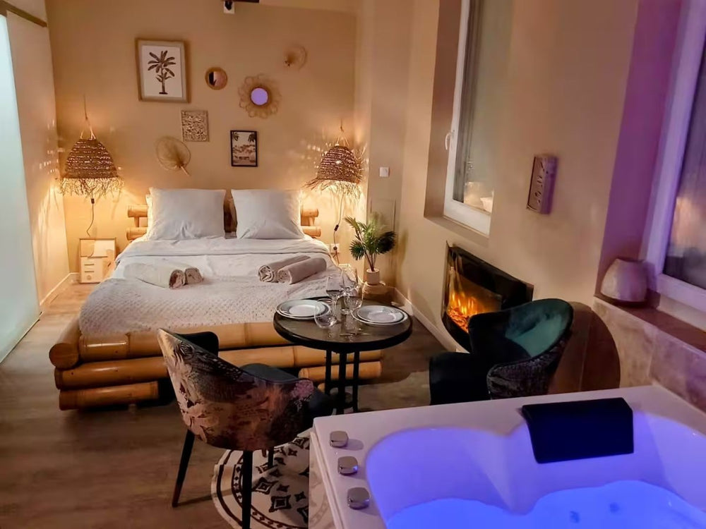 L'instant d'évasion - Love’nSpa - weekend en amoureux, love rooms avec spa ou jacuzzi privatif2 de L'instant d'évasion