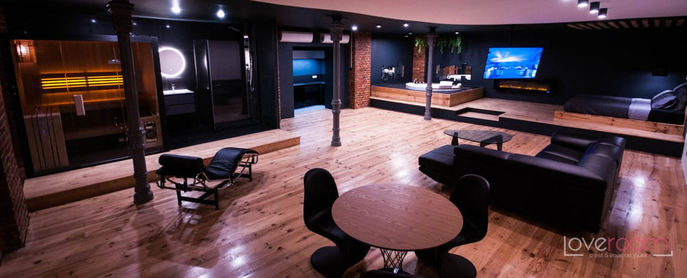Loft Loveroom Cathédrale - Love’nSpa - weekend en amoureux, love rooms avec spa ou jacuzzi privatif9 de Loft Loveroom Cathédrale