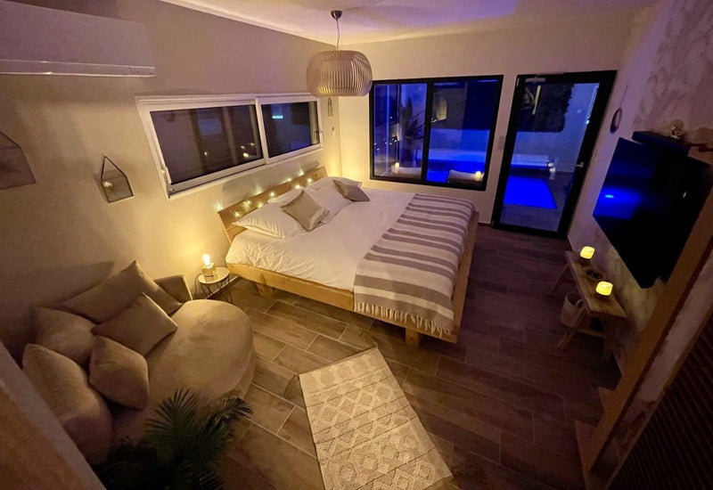 L'Oiseau du Paradis - Love’nSpa - weekend en amoureux, love rooms avec spa ou jacuzzi privatif4 de L'Oiseau du Paradis