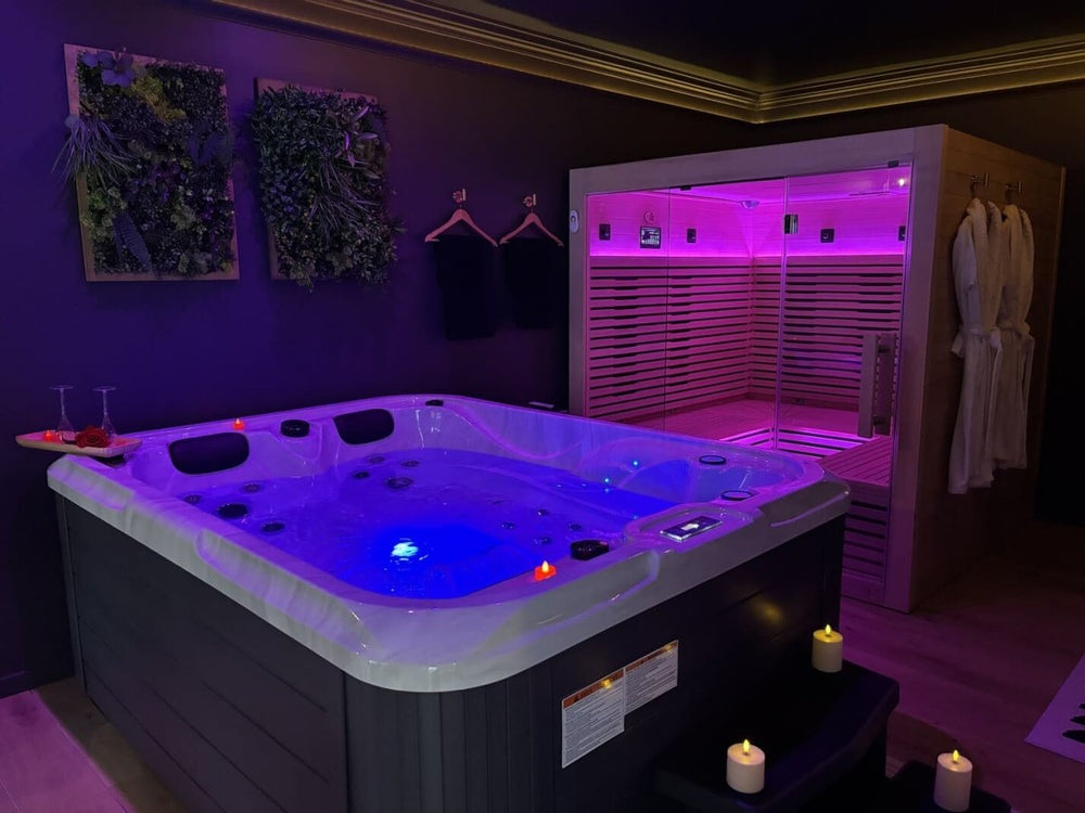 L'Or du Temps - Love’nSpa - weekend en amoureux, love rooms avec spa ou jacuzzi privatif14 de L'Or du Temps - Tentation - Normandie