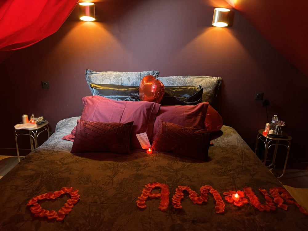 L'Or du Temps - Love’nSpa - weekend en amoureux, love rooms avec spa ou jacuzzi privatif8 de L'Or du Temps - Tentation - Normandie