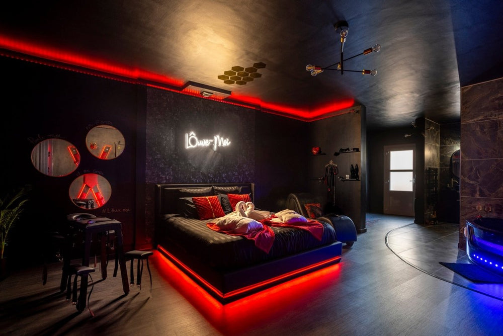Lôuve - Moi Love Room & Spa - Love’nSpa - weekend en amoureux, love rooms avec spa ou jacuzzi privatif10 de Lôuve-Moi