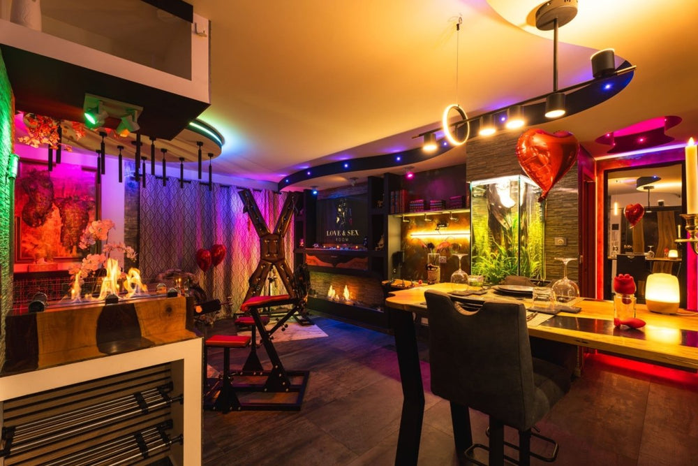 Love And Sex Room - La Boudoir - Love’nSpa - weekend en amoureux, love rooms avec spa ou jacuzzi privatif5 de Love And Sex Room - La Boudoir