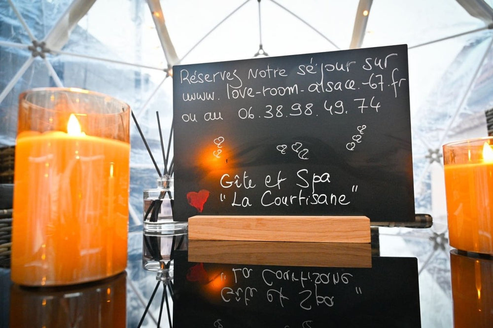 Love Room Alsace - La Courtisane - Love’nSpa - weekend en amoureux, love rooms avec spa ou jacuzzi privatif8 de Love Room Alsace - La Courtisane