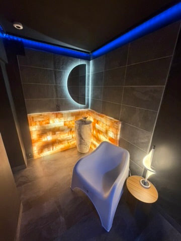 Mur en sel l'Himalaya Love room Eros Suite Maison d’émotions et Love Room SPA et Sauna privés à briord — photo 97 de Eros Suite Maison d’émotions et Love Room SPA et Sauna privés