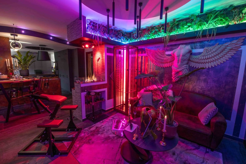 Love & Sex Room - Love’nSpa - weekend en amoureux, love rooms avec spa ou jacuzzi privatif1 de Love And Sex Room - La Boudoir