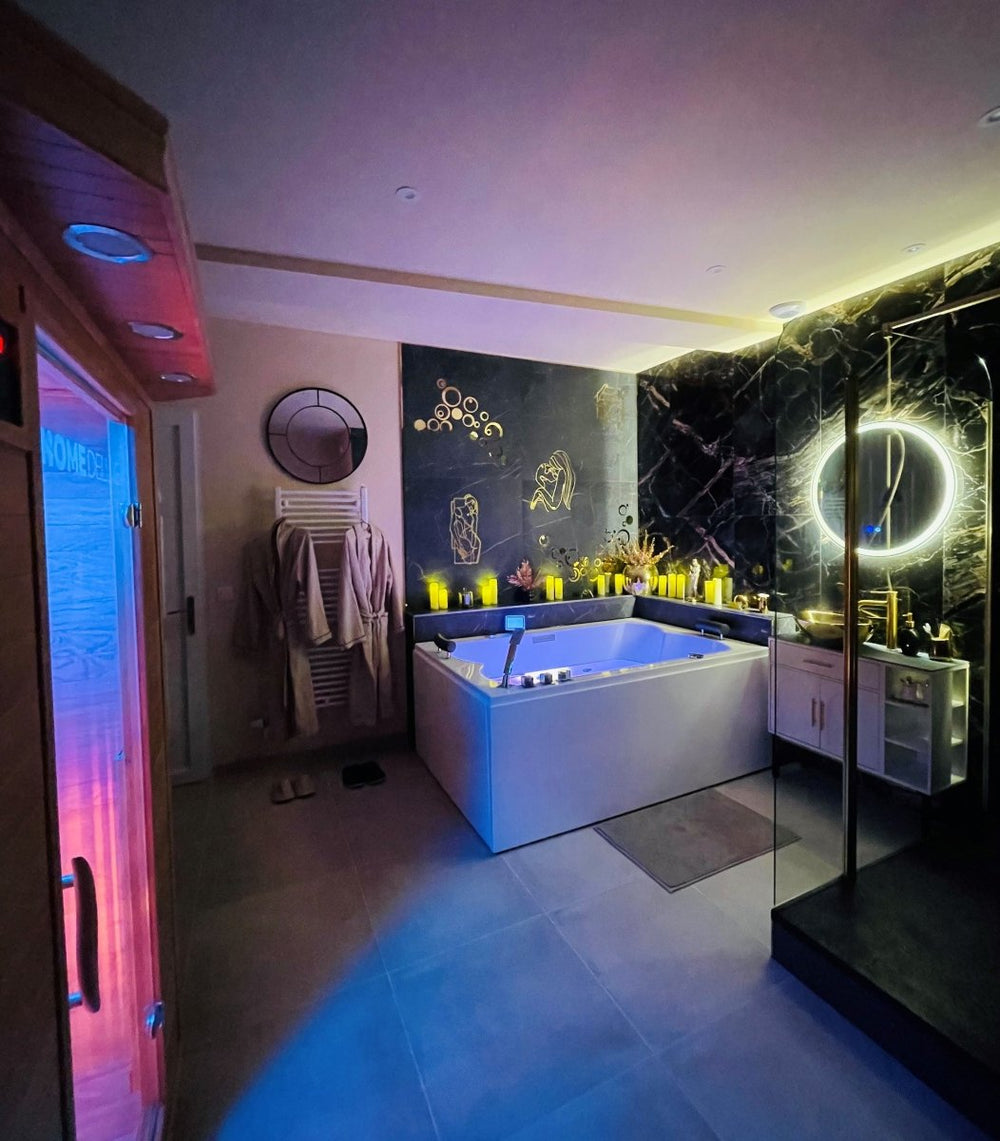 Maison de Monplaisir - Bulle d'Or - Love’nSpa - weekend en amoureux, love rooms avec spa ou jacuzzi privatif8 de Love Room & SPA- Bulle d'Or