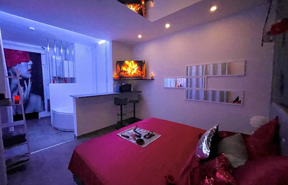 Maison de Monplaisir - Love Room Lyon - Love’nSpa - weekend en amoureux, love rooms avec spa ou jacuzzi privatif2 de Maison de Monplaisir - Love Room Lyon