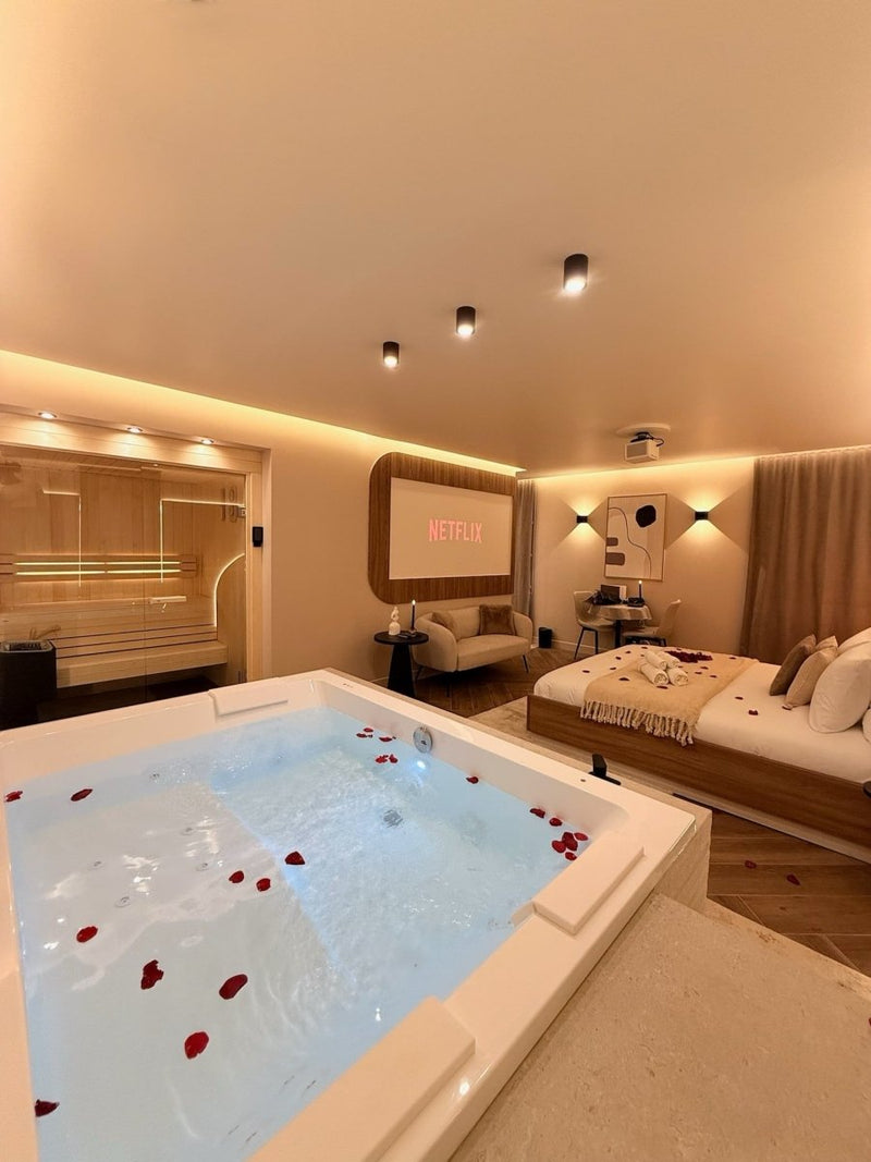 Maison Nina, Luxe, Bien - Être et Expérience Inoubliable - 3 - Love’nSpa - weekend en amoureux, love rooms avec spa ou jacuzzi privatif2 de Maison Nina, Luxe, Bien-Être et Expérience Inoubliable - 3