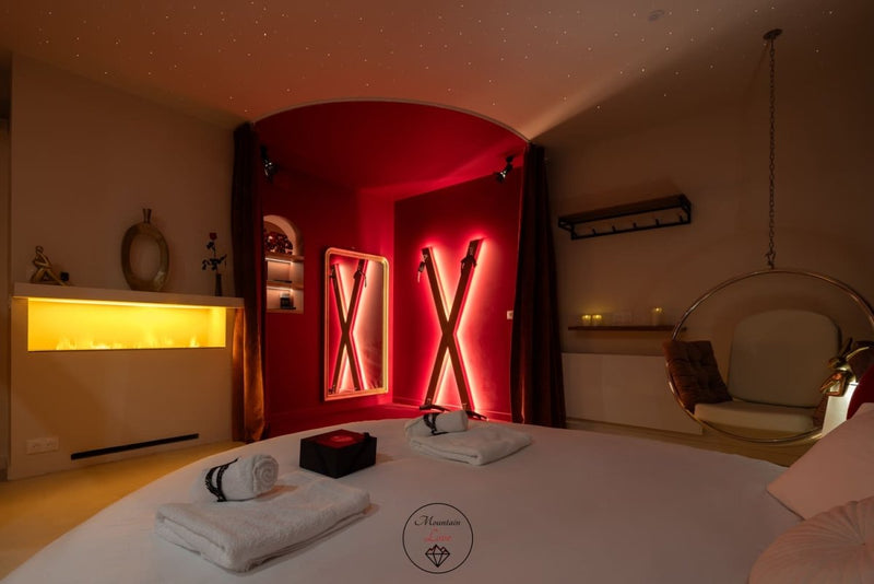 Mountain Love "love room" - Love’nSpa - weekend en amoureux, love rooms avec spa ou jacuzzi privatif4 de Mountain Love