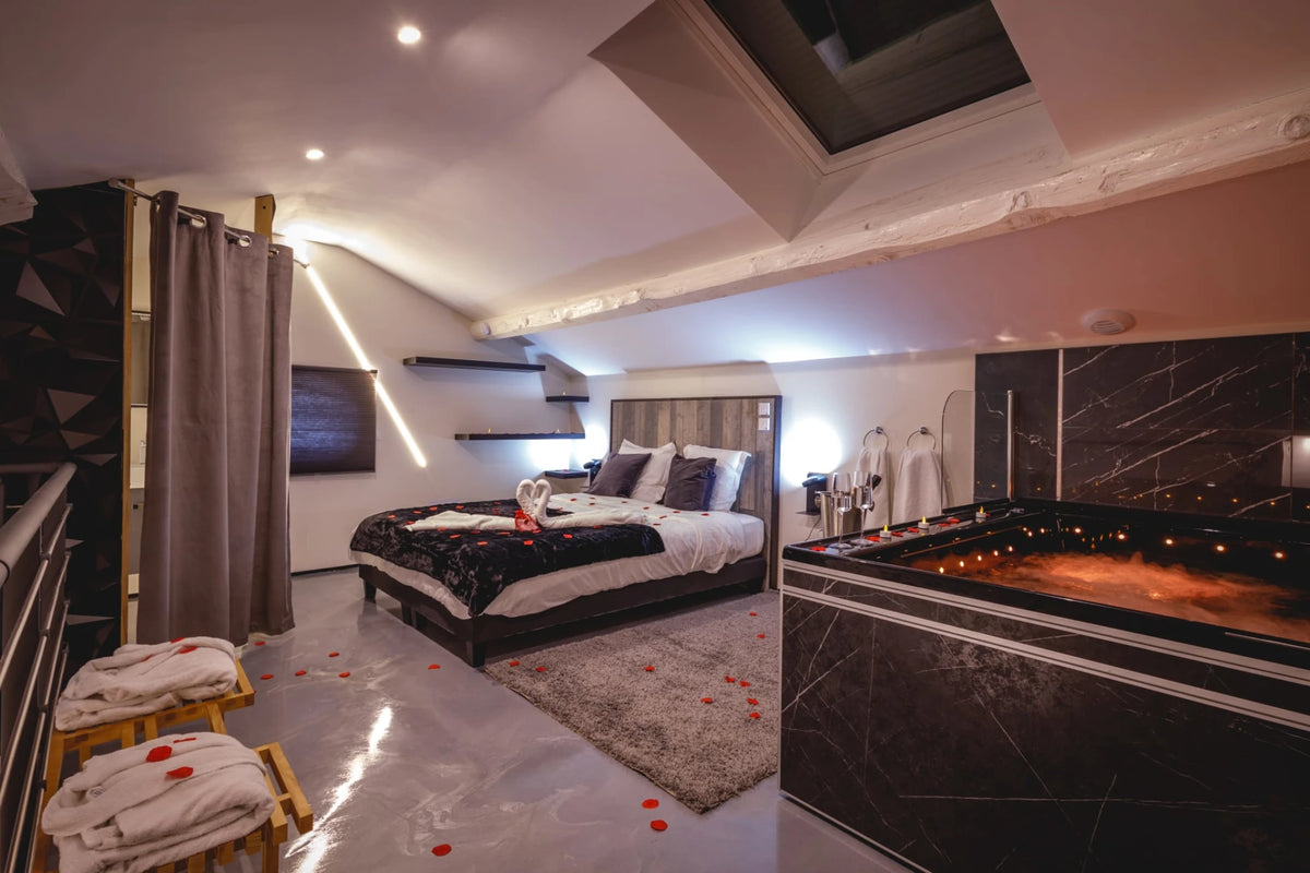 My Love Nest - Love’nSpa - weekend en amoureux, love rooms avec spa ou jacuzzi privatifMy Love Nest