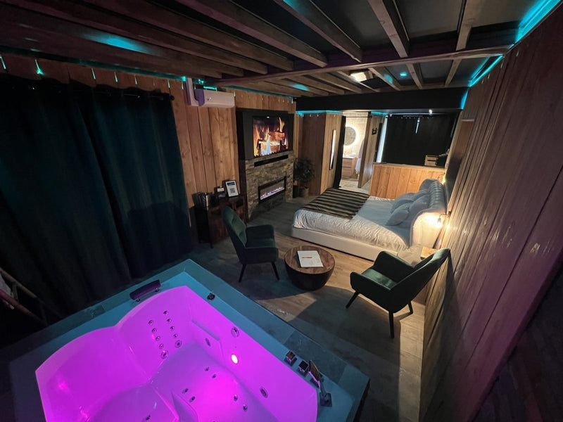 Nature & Love - La maison Nature - Love’nSpa - weekend en amoureux, love rooms avec spa ou jacuzzi privatif1 de Nature & Love - La maison Nature