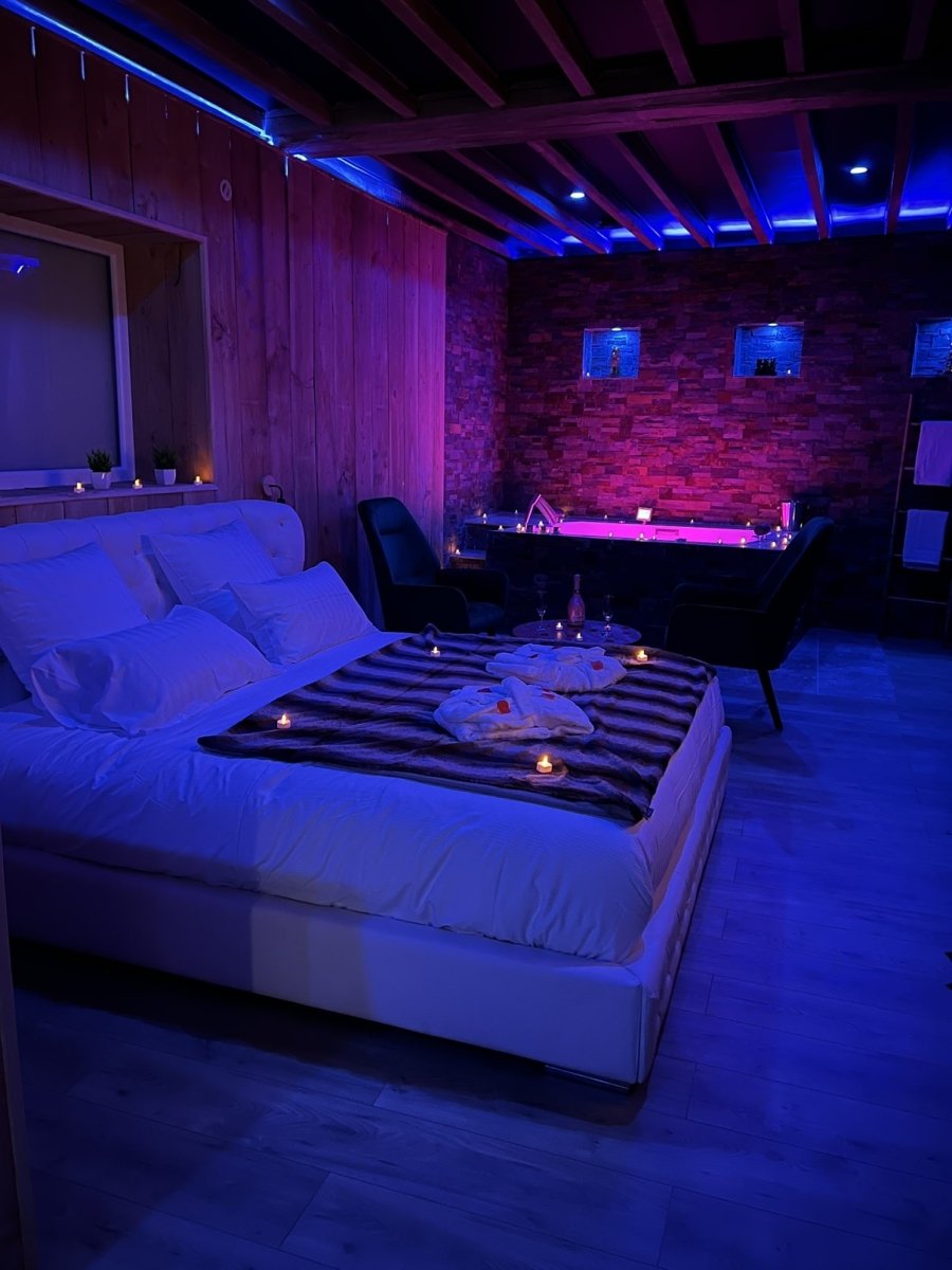 Nature & Love - La maison Nature - Love’nSpa - weekend en amoureux, love rooms avec spa ou jacuzzi privatif7 de Nature & Love - La maison Nature