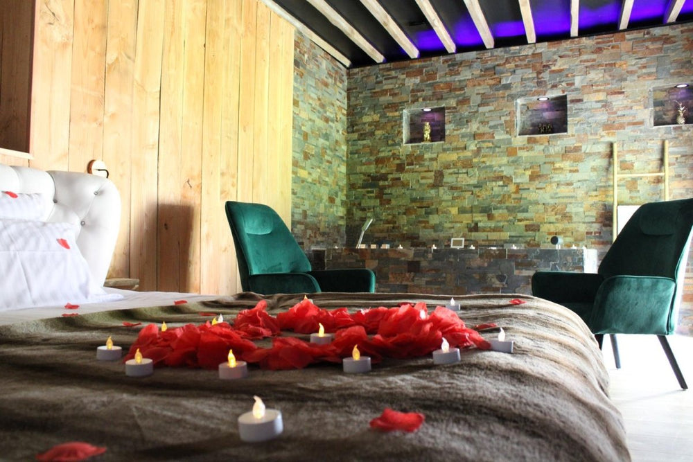Nature & Love - La maison Nature - Love’nSpa - weekend en amoureux, love rooms avec spa ou jacuzzi privatif9 de Nature & Love - La maison Nature