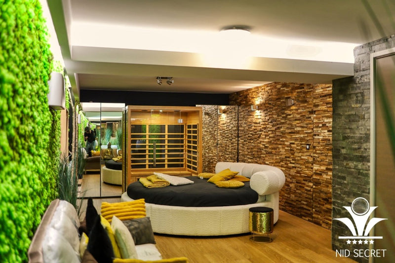 Nid Secret - Love’nSpa - weekend en amoureux, love rooms avec spa ou jacuzzi privatif4 de Nid Secret