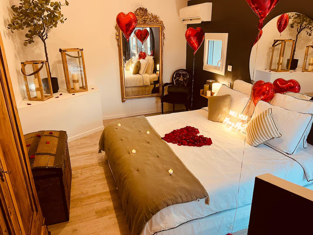 NOVELIA • Loveroom Chic avec Spa & Piscine • 15 min Toulouse - Love’nSpa - weekend en amoureux, love rooms avec spa ou jacuzzi privatif30 de NOVELIA • Loveroom Chic avec Spa & Piscine • 15 min Toulouse
