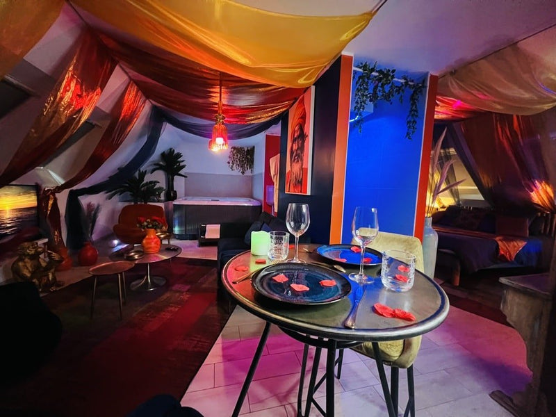 Nü - de spa Zuydcoote plage - Secret de Kama - Love’nSpa - weekend en amoureux, love rooms avec spa ou jacuzzi privatif2 de Nü-de spa Zuydcoote plage - Secret de Kama