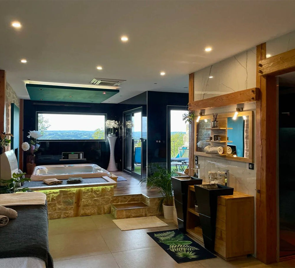 Nuit Spa Ciné - Love’nSpa - weekend en amoureux, love rooms avec spa ou jacuzzi privatif21 de Nuit Spa Ciné