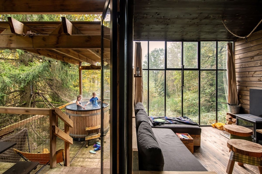 Nutchel Cosy Cabins - Love’nSpa - weekend en amoureux, love rooms avec spa ou jacuzzi privatif5 de Nutchel Cosy Cabins - Classique avec bain nordique