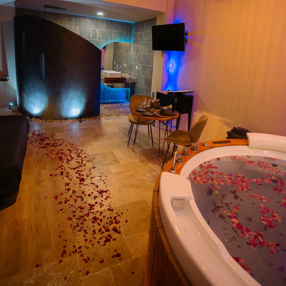 Ô plaisir des sens - Love’nSpa - weekend en amoureux, love rooms avec spa ou jacuzzi privatif5 de Ô plaisir des sens