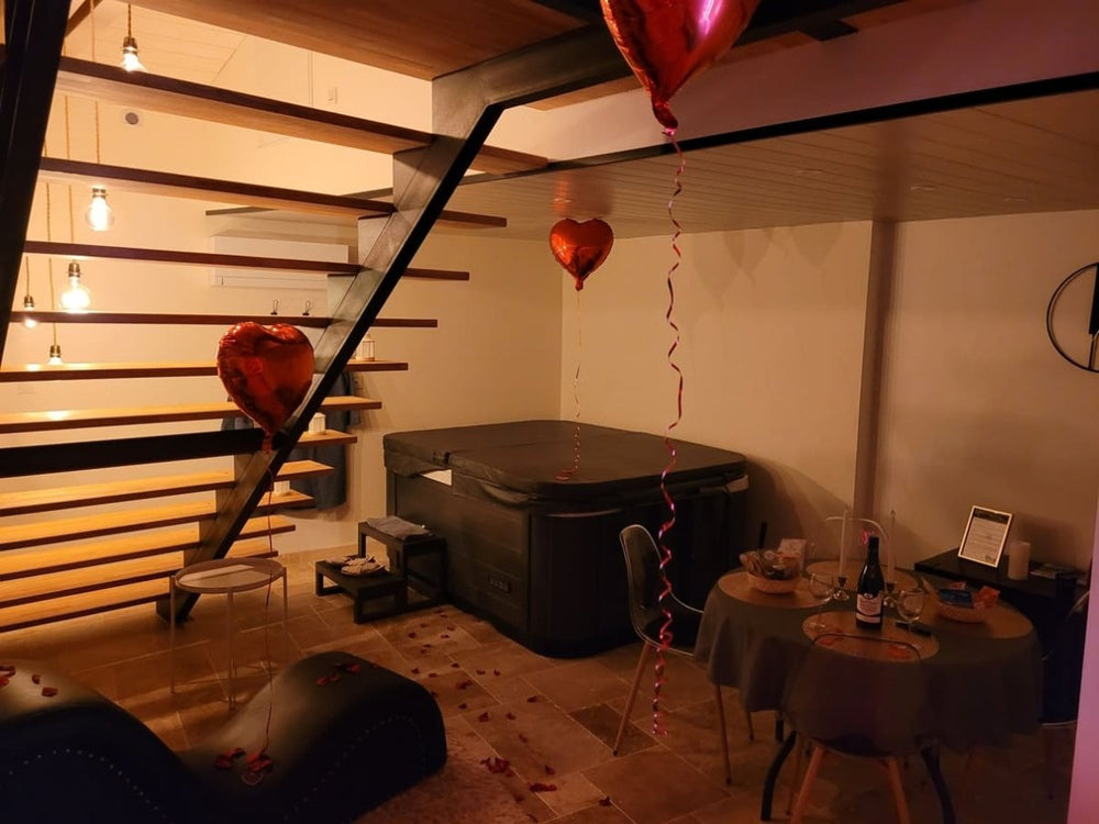 Osez l'Atelier - Love’nSpa - weekend en amoureux, love rooms avec spa ou jacuzzi privatif4 de Osez l'Atelier