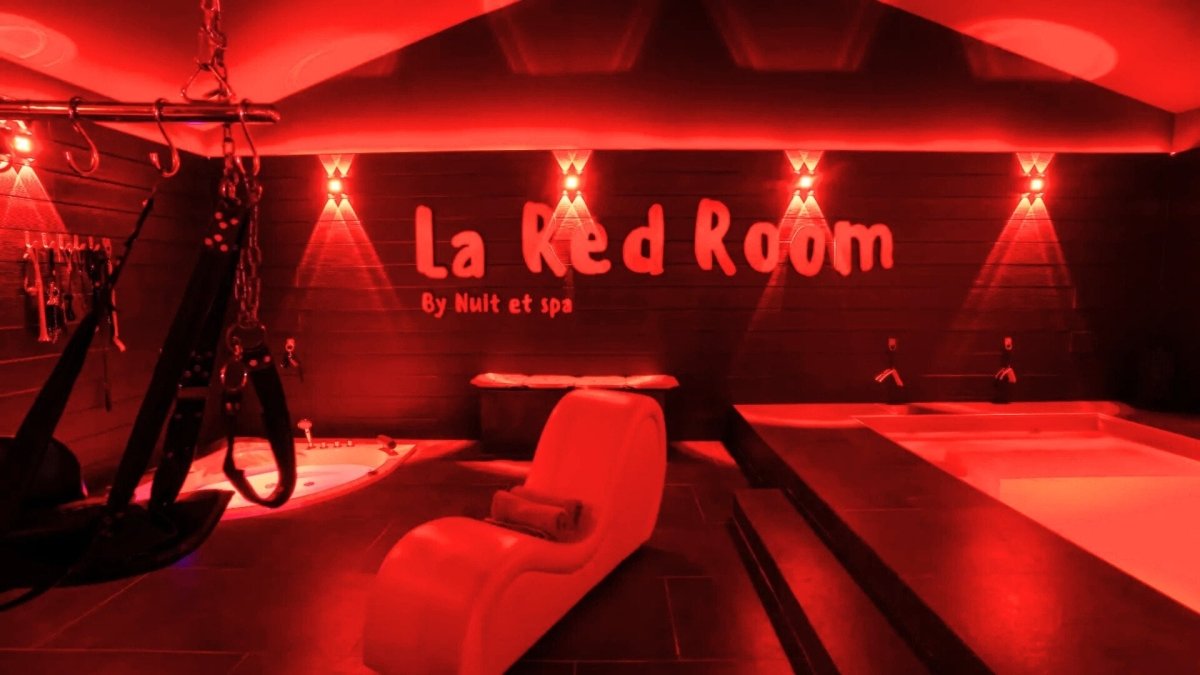 Red Room Spa - Montmerle sur saône - Love’nSpa - weekend en amoureux, love rooms avec spa ou jacuzzi privatifRed Room Spa - Montmerle sur saône