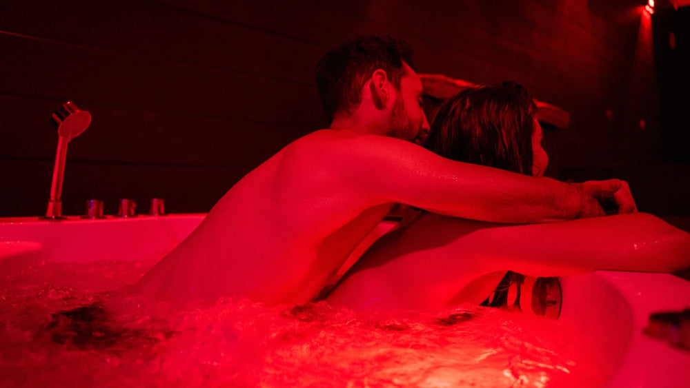 Red Room Spa - Montmerle sur saône - Love’nSpa - weekend en amoureux, love rooms avec spa ou jacuzzi privatif3 de Red Room Spa - Montmerle sur saône