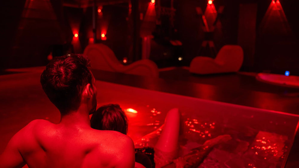 Red Room Spa - Montmerle sur saône - Love’nSpa - weekend en amoureux, love rooms avec spa ou jacuzzi privatif5 de Red Room Spa - Montmerle sur saône