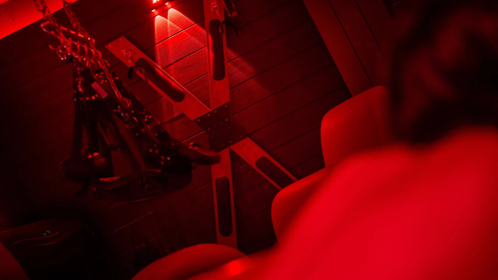 Red Room Spa - Montmerle sur saône - Love’nSpa - weekend en amoureux, love rooms avec spa ou jacuzzi privatif6 de Red Room Spa - Montmerle sur saône