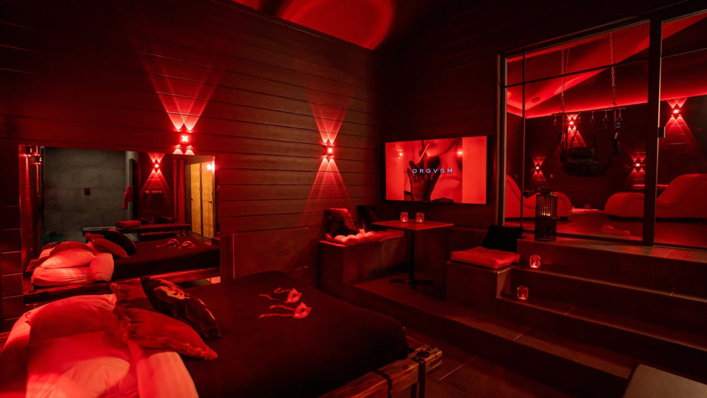 Red Room Spa - Montmerle sur saône - Love’nSpa - weekend en amoureux, love rooms avec spa ou jacuzzi privatif13 de Red Room Spa - Montmerle sur saône