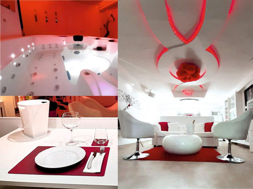 Rêves de spa - Suite DIAMANT - Love’nSpa - weekend en amoureux, love rooms avec spa ou jacuzzi privatif2 de Rêves de spa - Suite DIAMANT