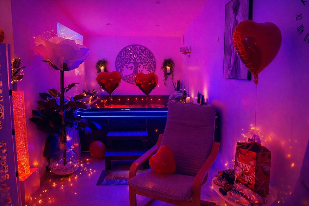 Romantic Room Alexis - Love’nSpa - weekend en amoureux, love rooms avec spa ou jacuzzi privatif7 de Romantic Room Alexis