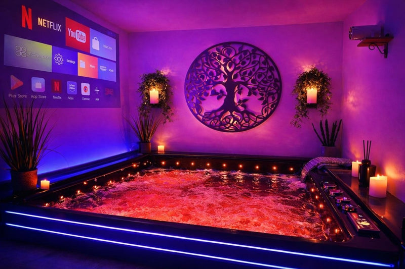 Romantic Room Alexis - Love’nSpa - weekend en amoureux, love rooms avec spa ou jacuzzi privatif2 de Romantic Room Alexis