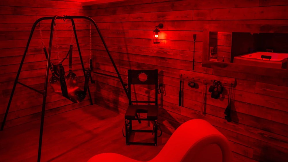 Secret Chalet Spa - Caluire - et - Cuire - Love’nSpa - weekend en amoureux, love rooms avec spa ou jacuzzi privatif9 de Secret Chalet Spa - Caluire-et-Cuire