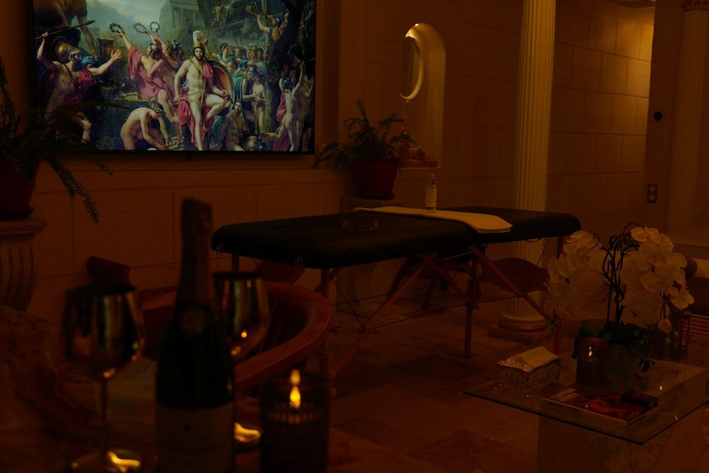 SECRET HOUSE La Villa Rom'Antiqua - Love’nSpa - weekend en amoureux, love rooms avec spa ou jacuzzi privatif16 de SECRET HOUSE La Villa Rom'Antiqua