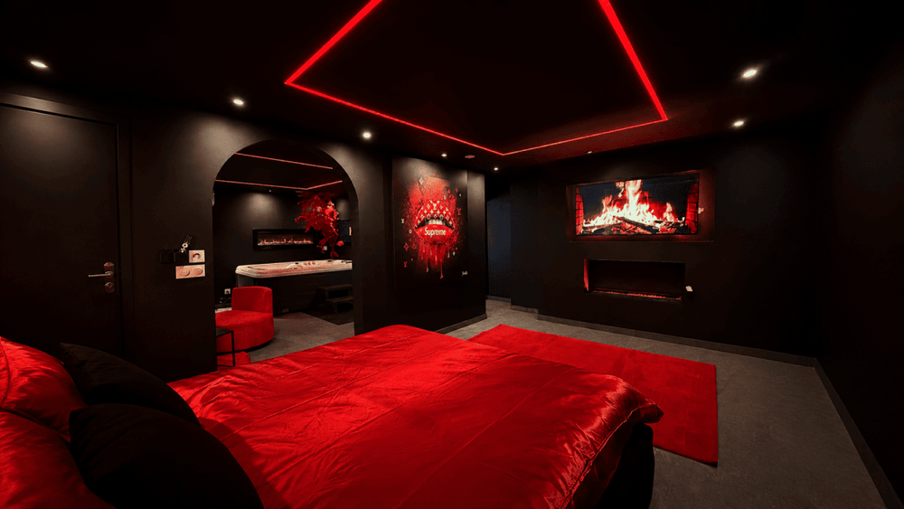 SecretRoom - Love’nSpa - weekend en amoureux, love rooms avec spa ou jacuzzi privatif4 de SecretRoom
