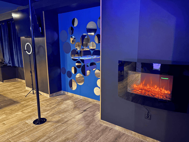 Suite Cléopâtre - Doux Bleu Jeux - Love’nSpa - weekend en amoureux, love rooms avec spa ou jacuzzi privatif4 de Suite Cléopâtre - Doux Bleu Jeux